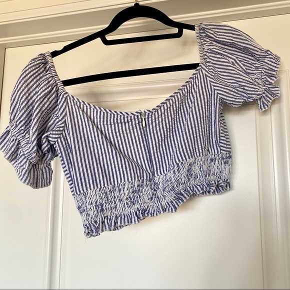 L’Academie Kenzie Top in Blue Stripe - Picture 7 of 7